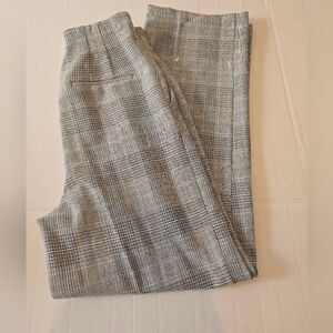H&M Pleated Checkered Trouser Pants Size  4